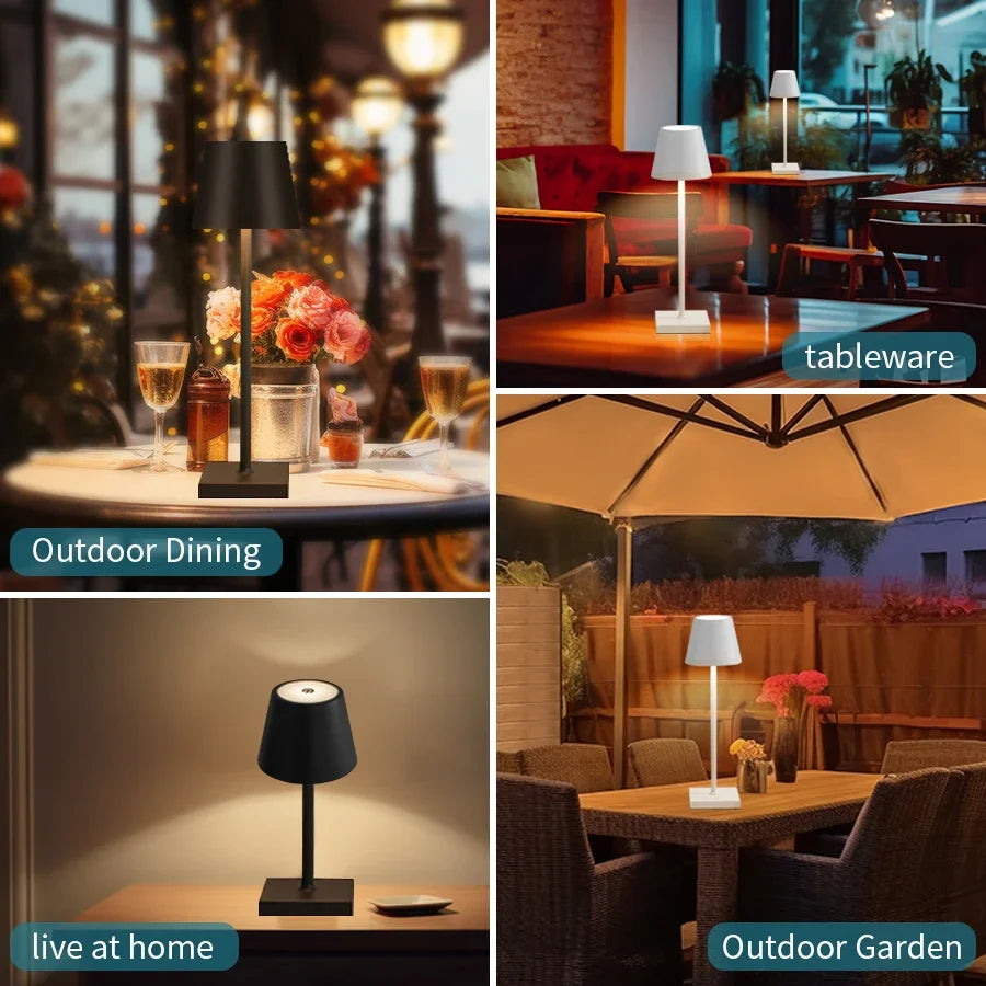 Lampe de bureau LED tactile